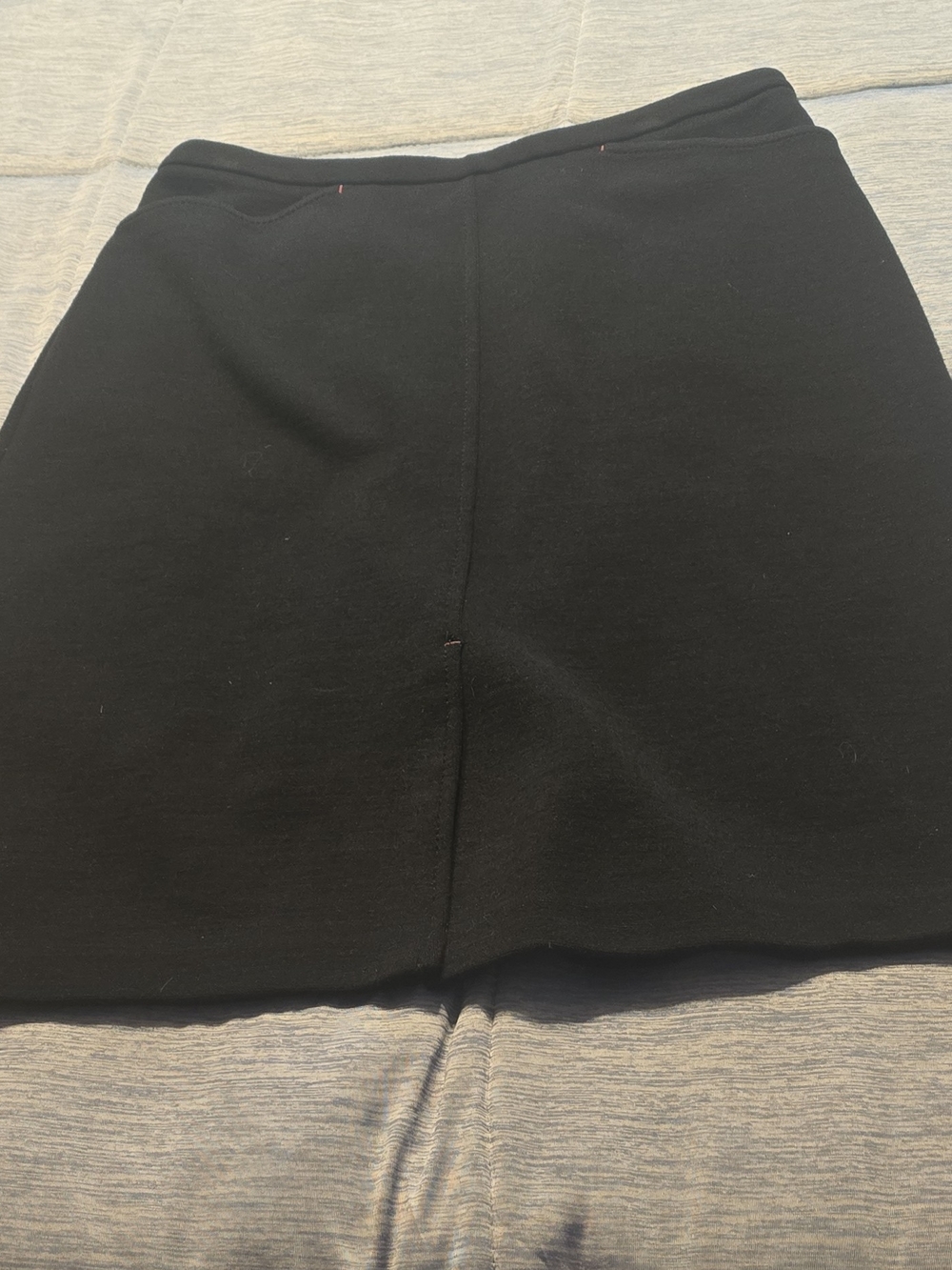 Ann Taylor Black Pencil Knit Skirt